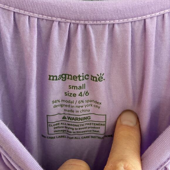 NWT Magnetic Me Nursing Nightgown Women S Lavender Modal Cami Tank Postpartum - Picture 6 of 12
